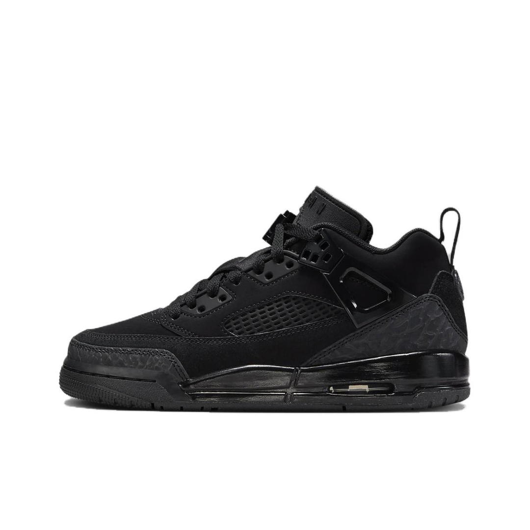 Jordan Jordan Spizike Anti Slip Wear Resistant Low Top Children's Basketball Shoes Black Teenagers