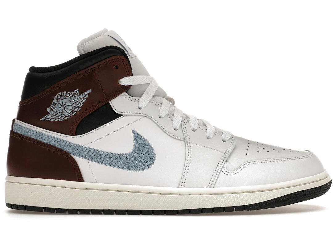 Jordan Jordan 1 Mid SE Brown Blue Grey