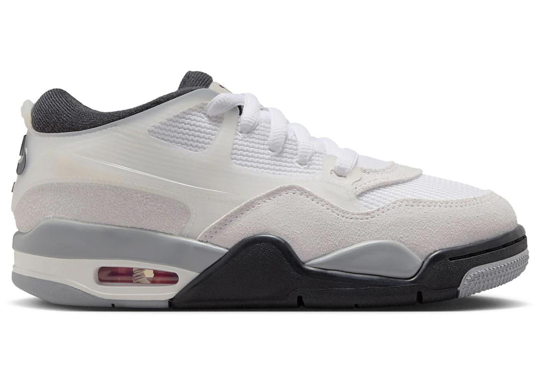 Jordan Jordan 4 RM White Light Smoke Grey Black (GS)