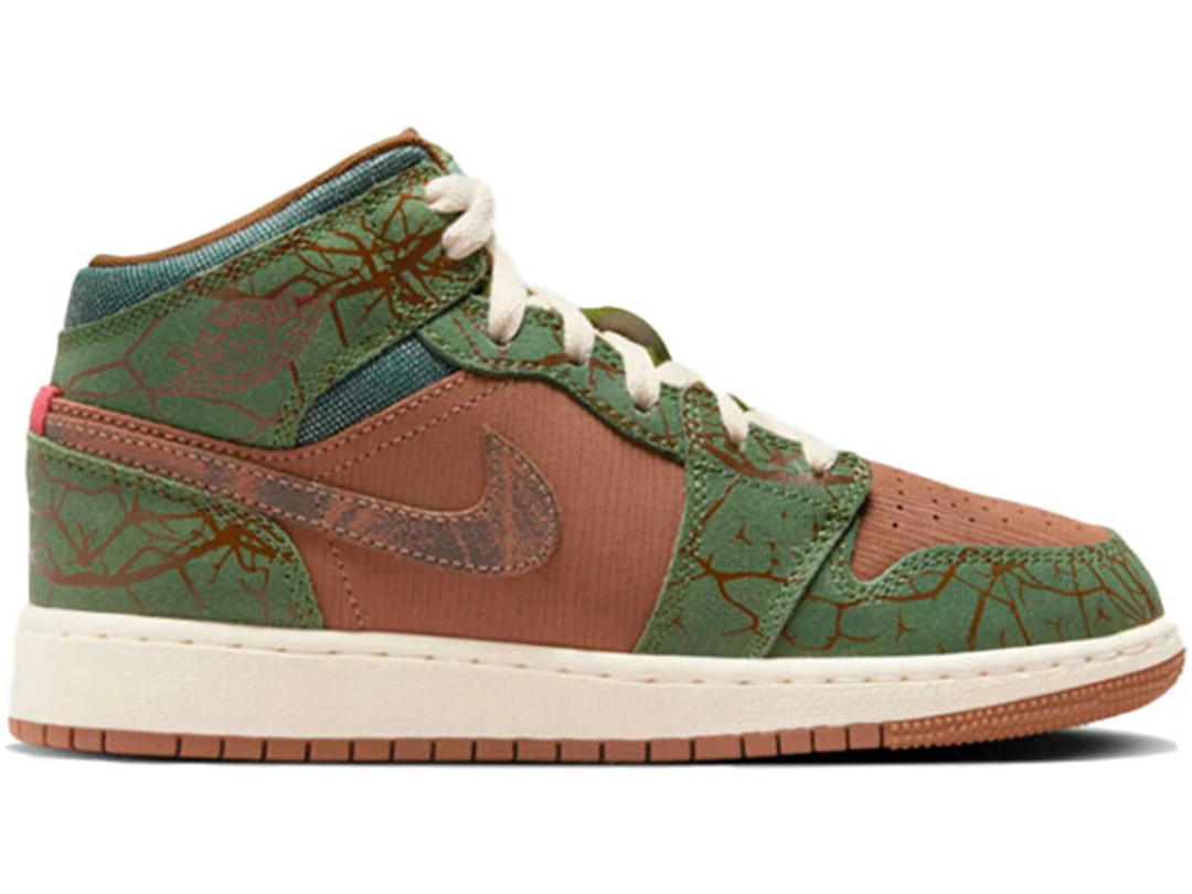 Jordan Jordan 1 Mid Treeline (GS)