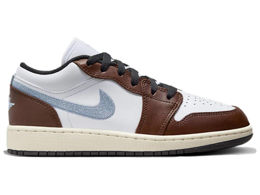 Jordan Jordan 1 Low Mocha Blue Grey (GS)