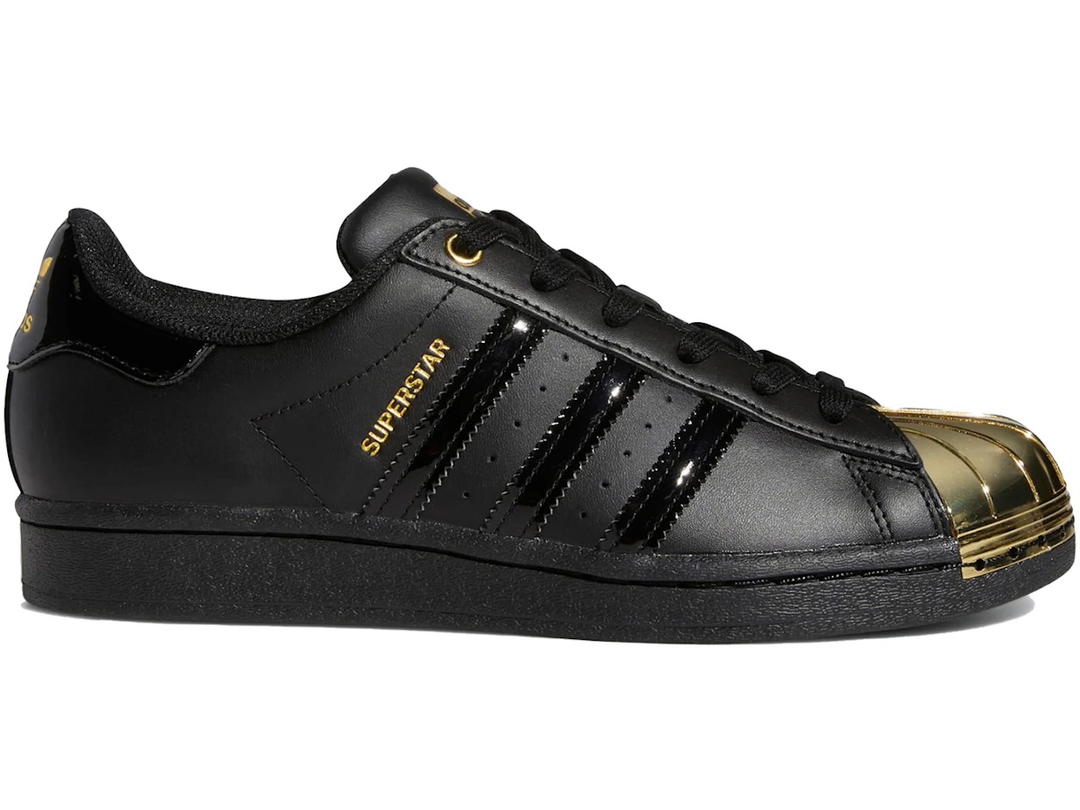 adidas adidas Superstar Metal Toe Black Gold Metallic (Women's)