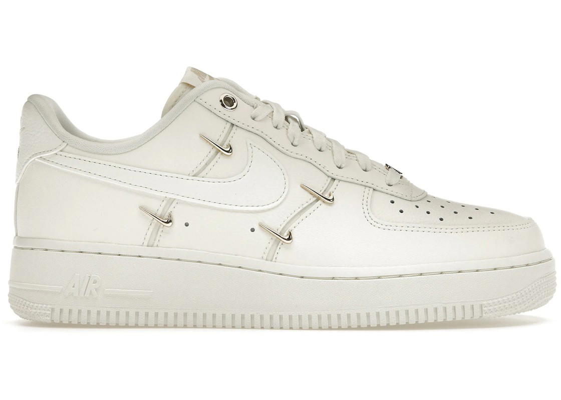 Nike Nike Air Force 1 '07 LX CN Sail Gold Mini Swooshes (Women's)