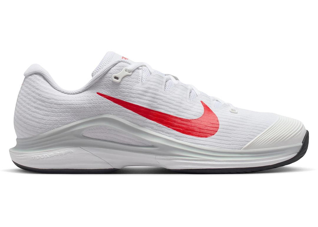 Nike Nike Court Air Zoom Vapor 12 HC White Pure Platinum Light Crimson