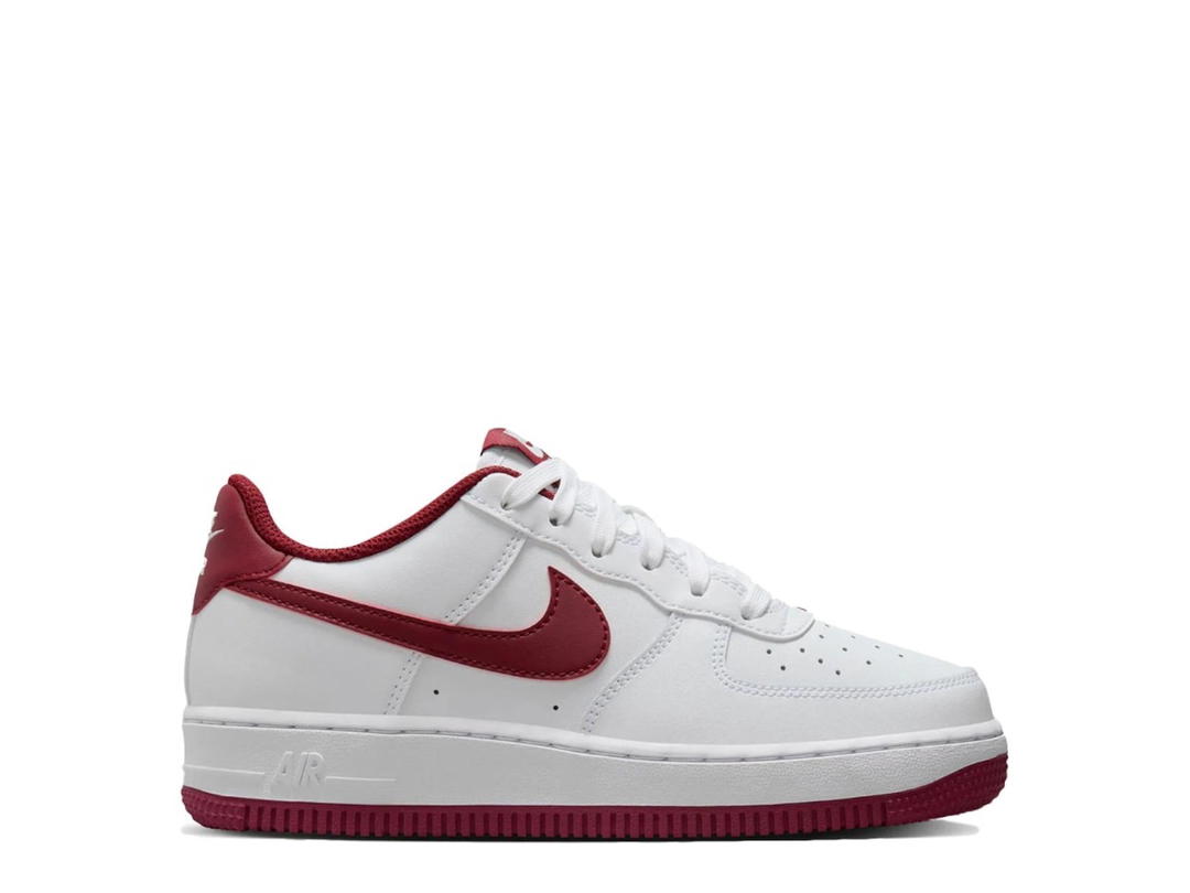 Nike Nike Air Force 1 Low White Team Red (GS)