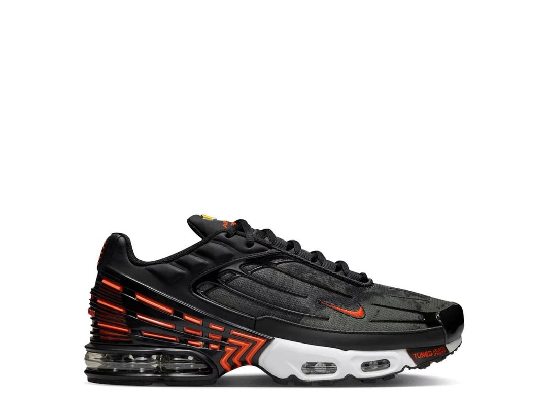 Nike Nike Air Max Plus 3 Camo Medium Olive Safety Orange