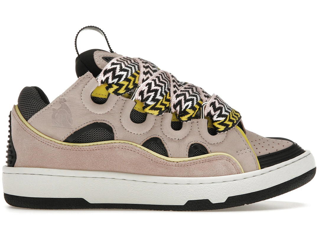Lanvin Lanvin Curb Sneaker Pink Black Yellow (Women's)