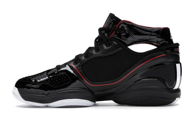 adidas adidas Adizero Rose 1 Black Red - view 3