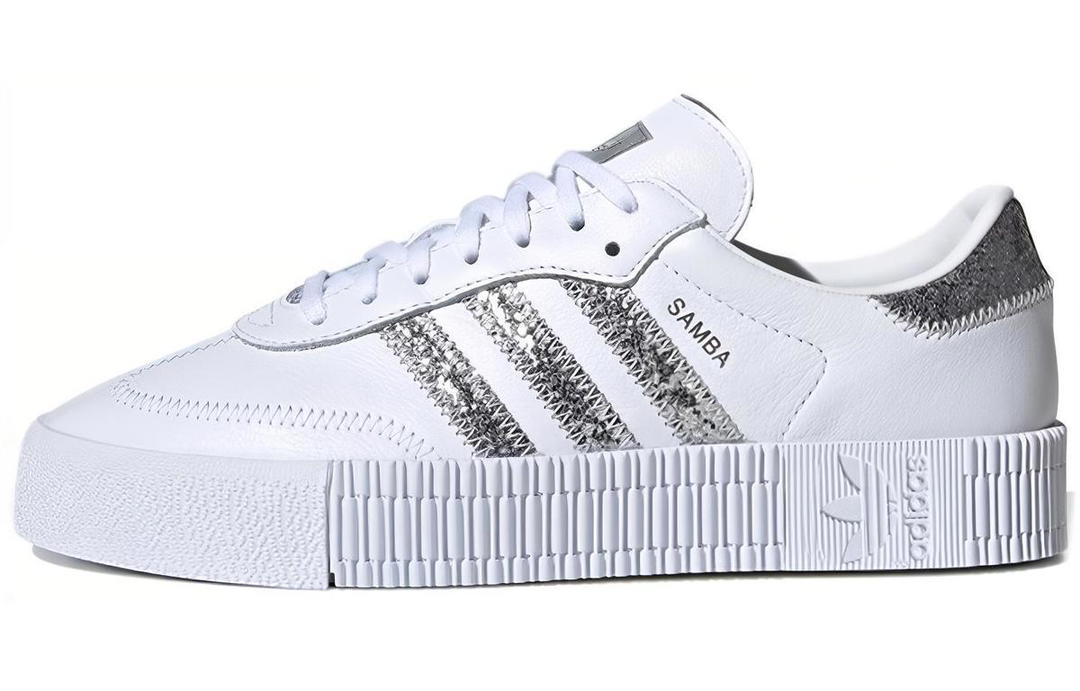 adidas Adidas Sambarose White Silver Women's