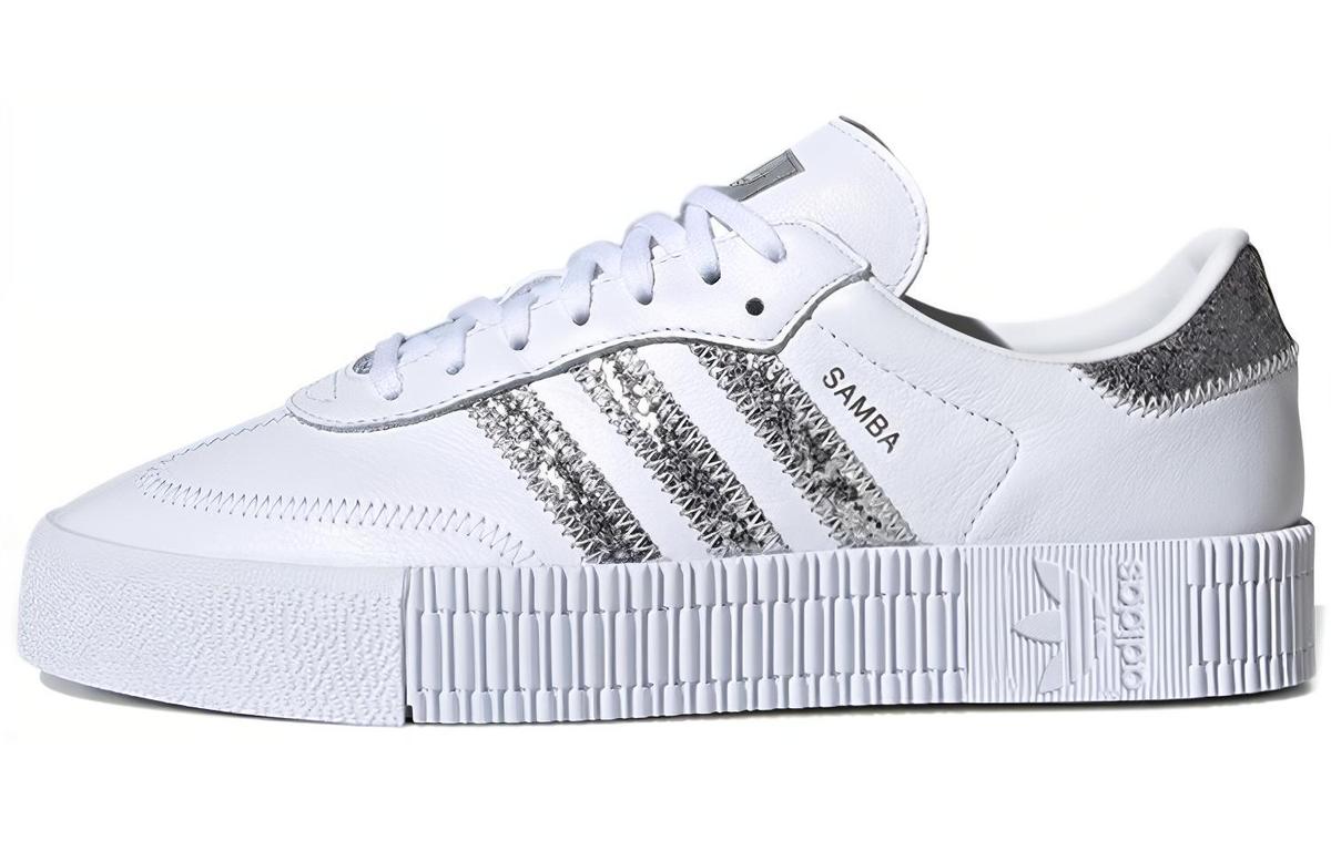 adidas Adidas Sambarose White Silver Women's