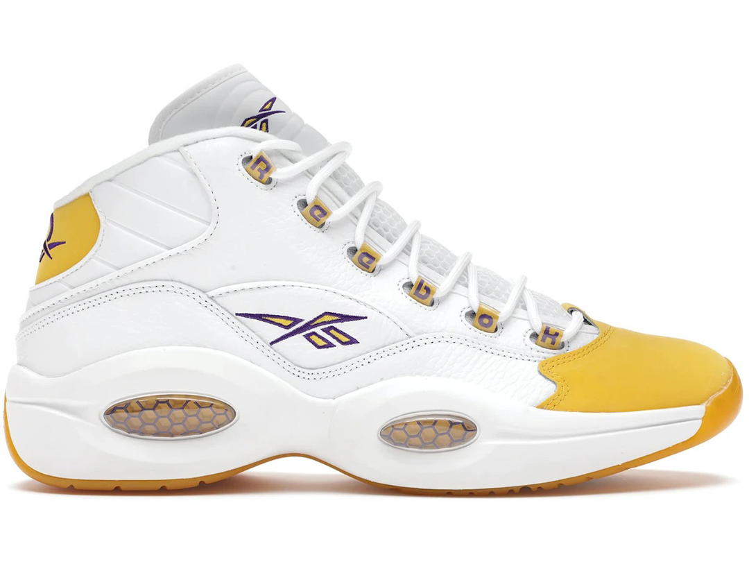 Reebok Reebok Question Mid Yellow Toe (Shoe Palace Special Box)