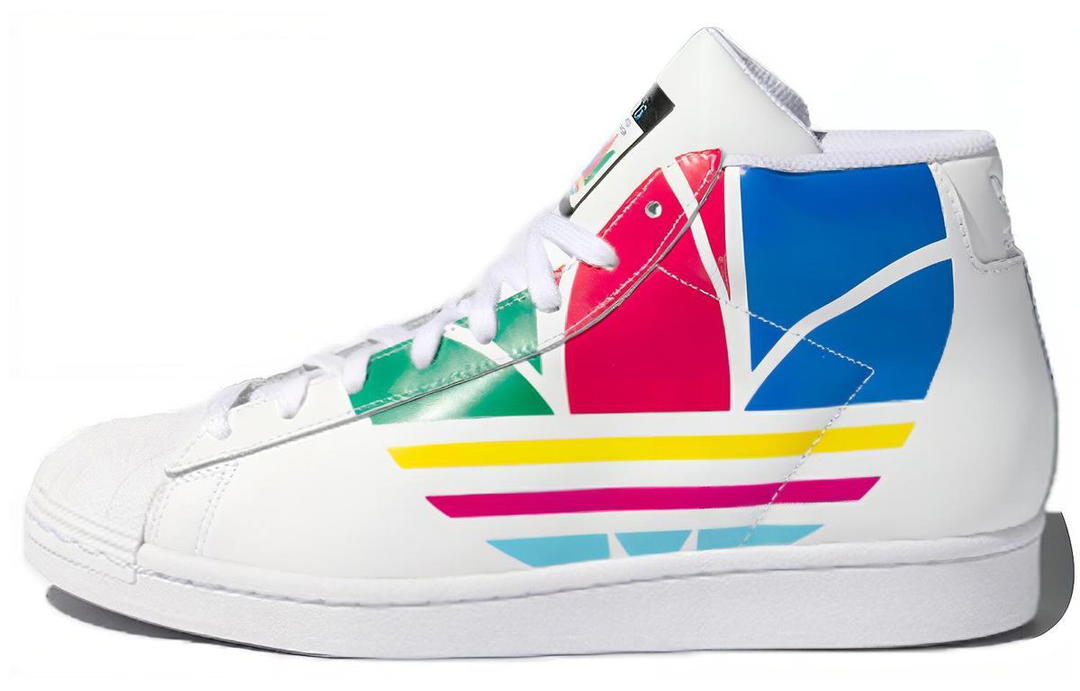 adidas Adidas Originals Pro Model Shoes 'White Multi Color'