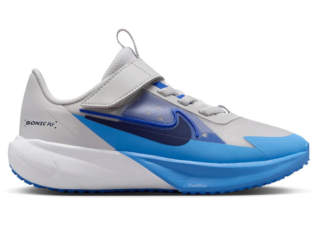Nike Nike Sonic Fly Vast Grey University Blue Navy (PS)