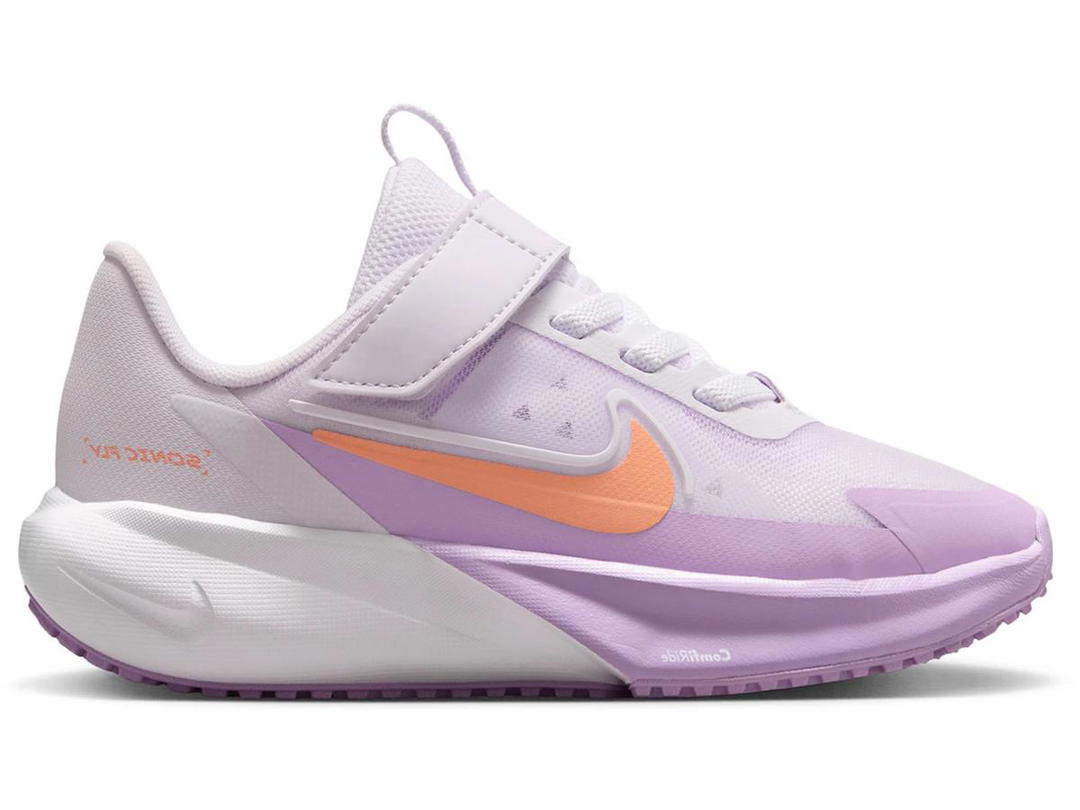 Nike Nike Sonic Fly Barely Grape White Violet Star Apricot Agate (PS)