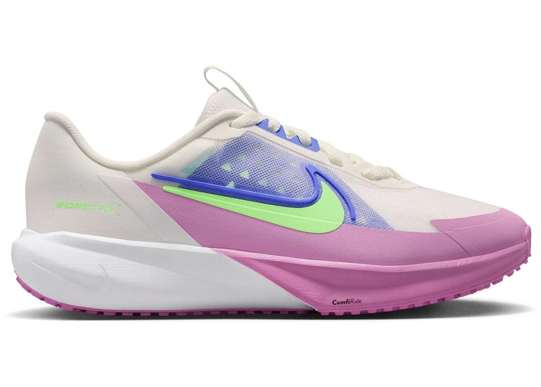Nike Nike Sonic Fly White Sapphire Lime Blast (GS)