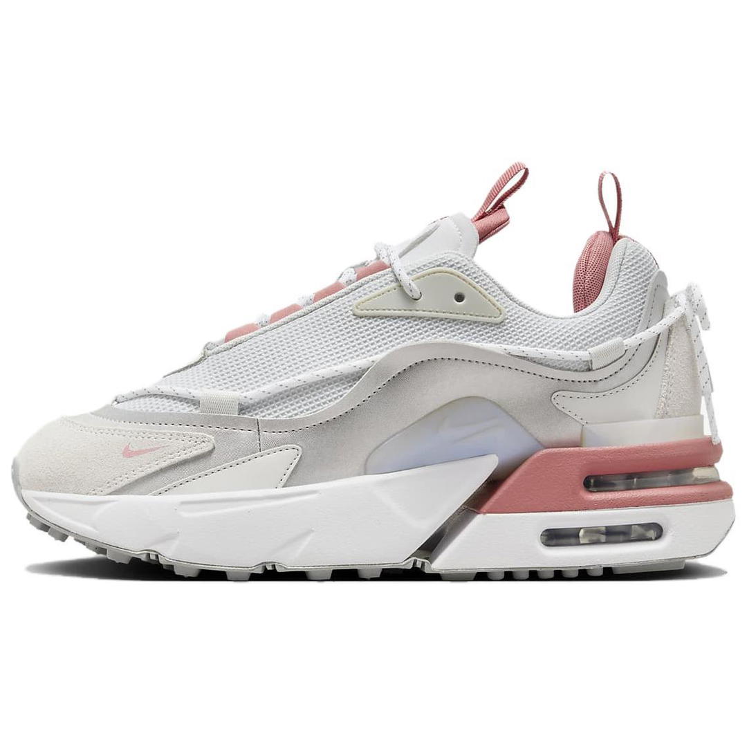 Nike Nike Air Max Furyosa Anti Slip Wear Resistant Low Top Casual Shoes Women's White