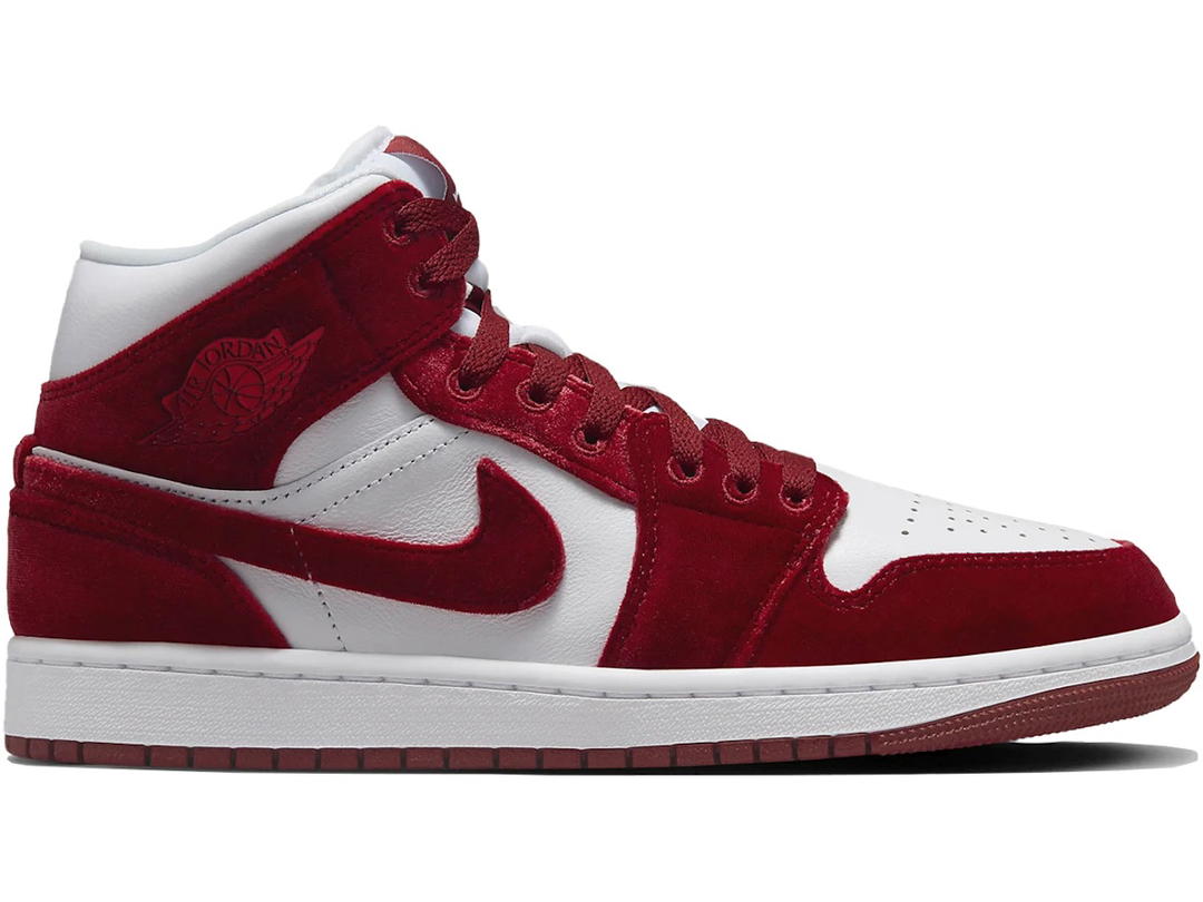 Jordan Jordan 1 Mid SE Red Velvet (Women's)