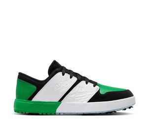 Buy Jordan NU Retro 1 Golf Black White Blue Tint Lucky Green at Sasom – Authentic and Ready to Ship