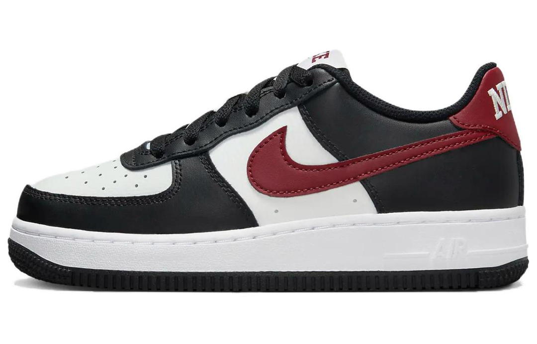 Nike Nike Air Force 1 GS Black Dark Team Red