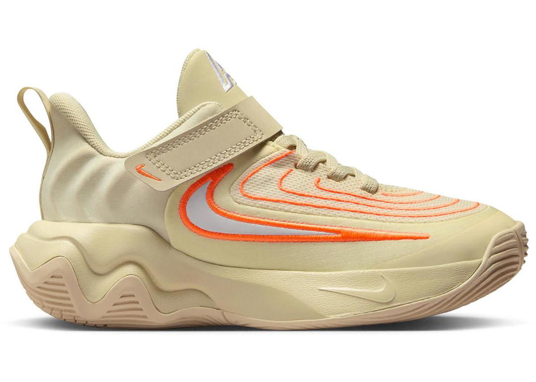 Nike Nike Giannis Immortality 4 Light Khaki Alabaster Total Orange White (PS)