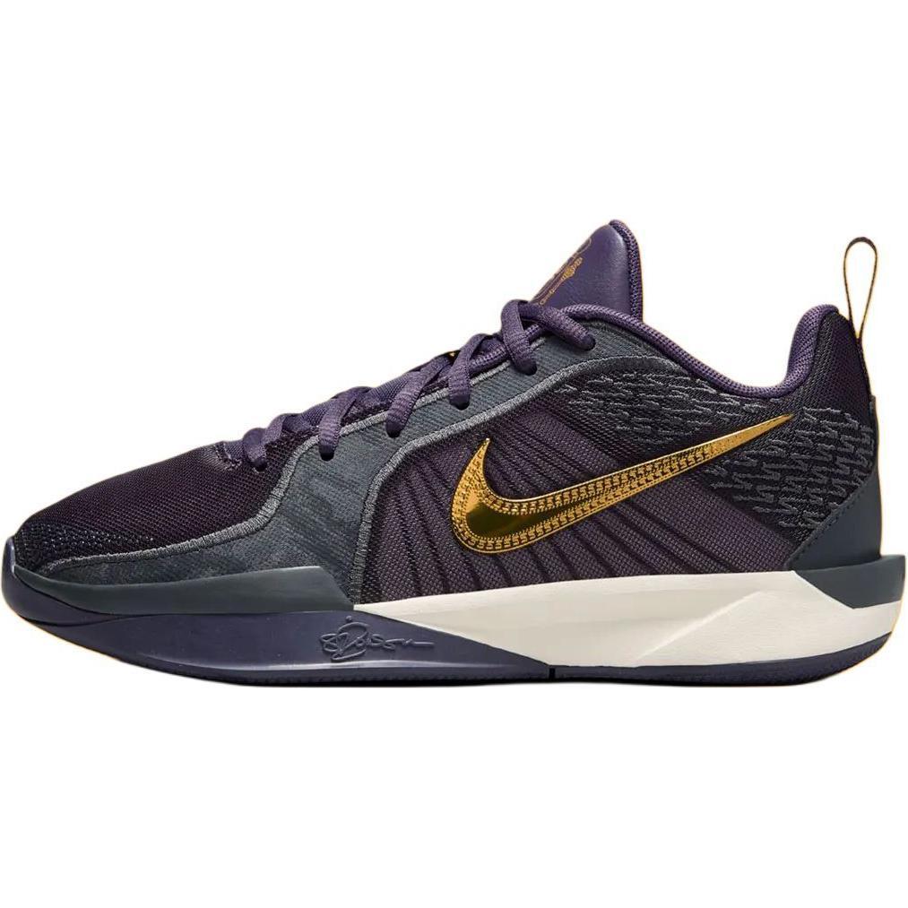 Nike Nike Sabrina 2 Anti Slip Wear Resistant Low Top Children's Basketball Shoes Purple Teenagers