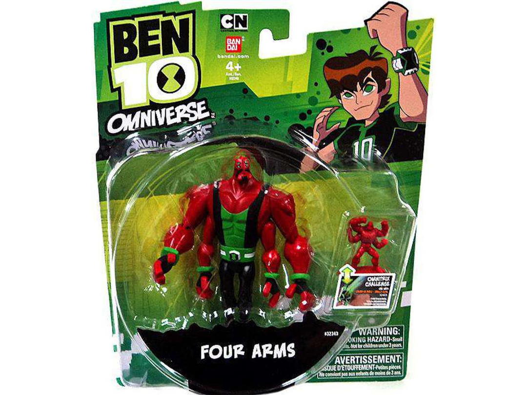 Bandai Bandai America Ben 10 Four Arms 4" Action Figure