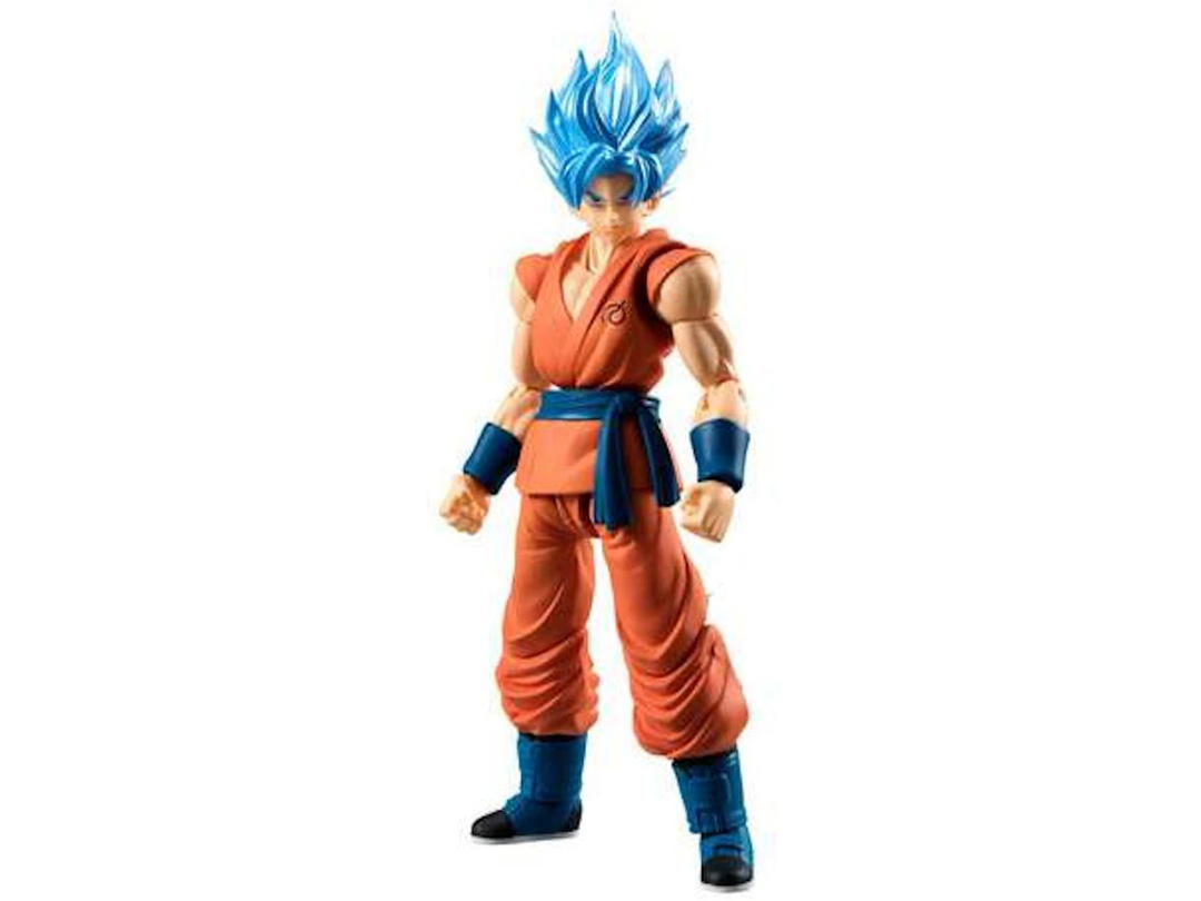 Bandai Bandai Japan Dragon Ball Z Shokugan Shodo Super Saiyan Blue Goku PVC Figure