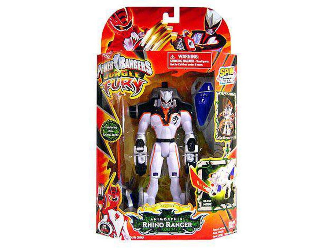 Bandai Bandai America Power Rangers Animorphin Rhino Ranger Deluxe Action Figure