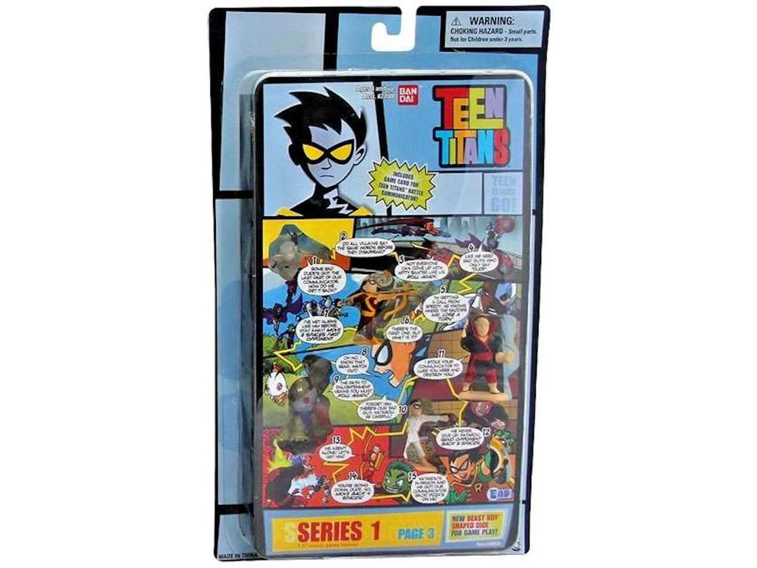 Bandai Bandai America Teen Titans Series 1 Comic Book Heroes Page 3 Mini Figure