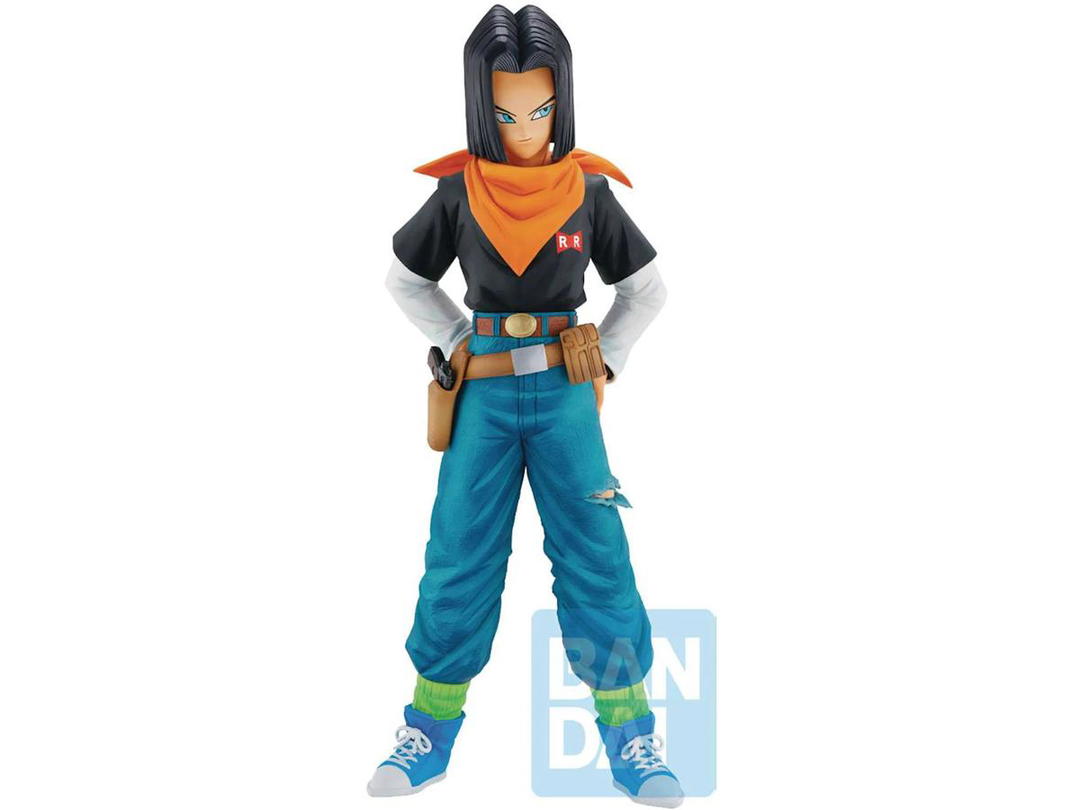 Bandai Bandai Japan Dragon Ball Ichiban Android 17 Android Fear PX Previews Exclusive Collectible PVC Figure