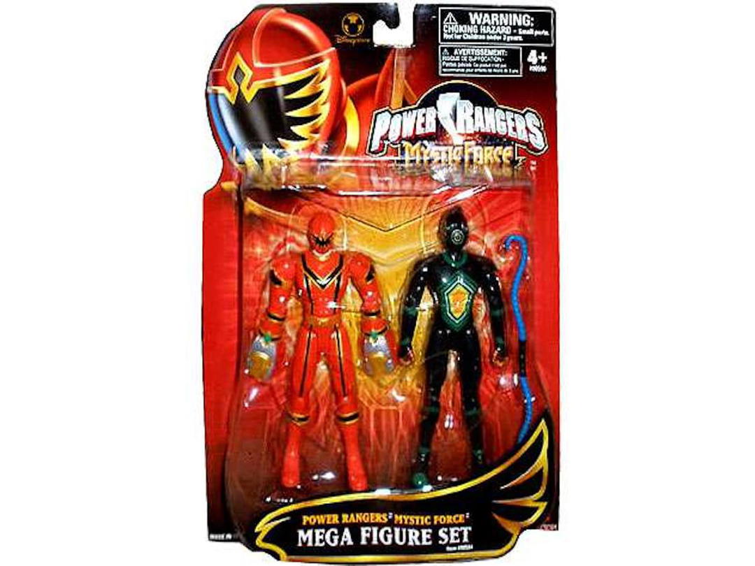Bandai Bandai America Power Rangers Mystic Force Red Ranger and Black Triptoid Exclusive Action Figure 2-Pack
