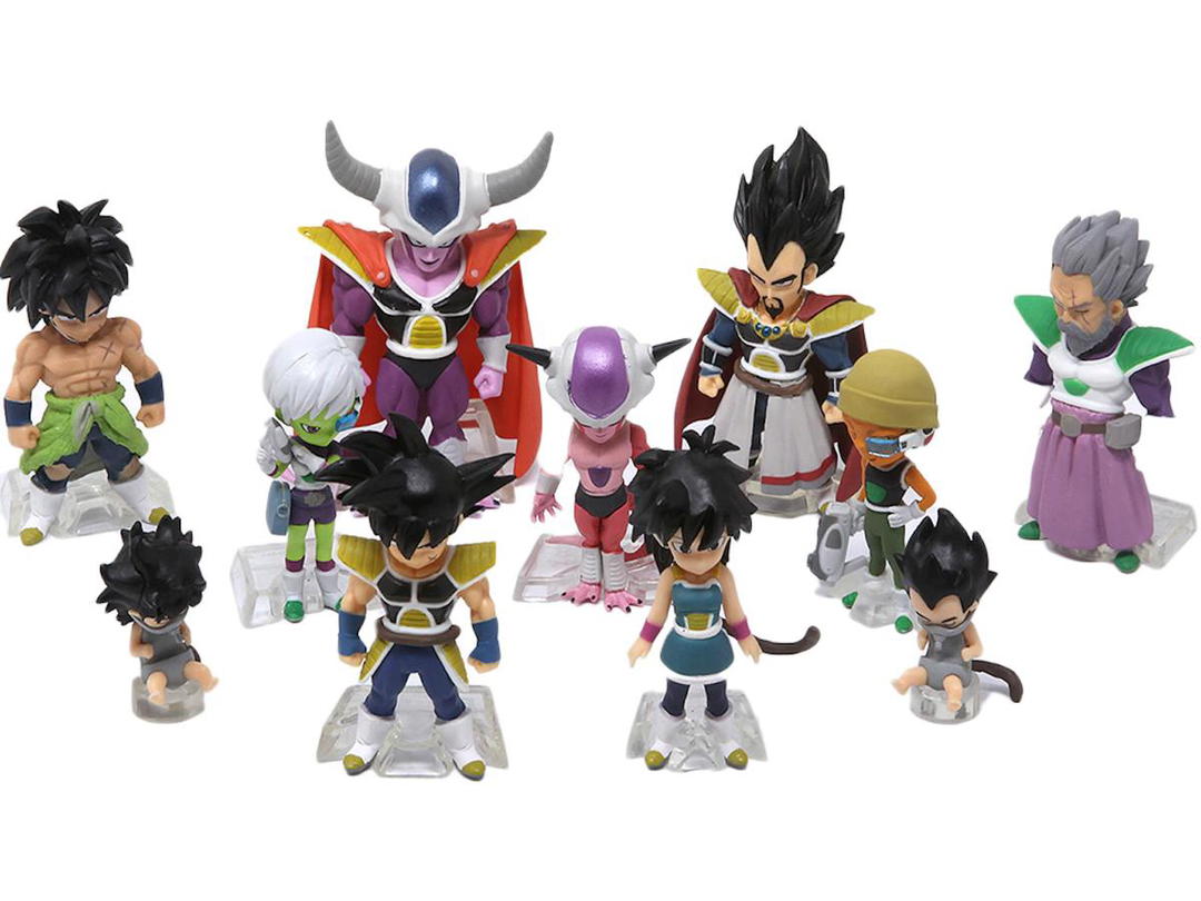 Bandai Bandai Dragon Ball Super Broly Adverge Premium Set Of 11 Action Figures Multi