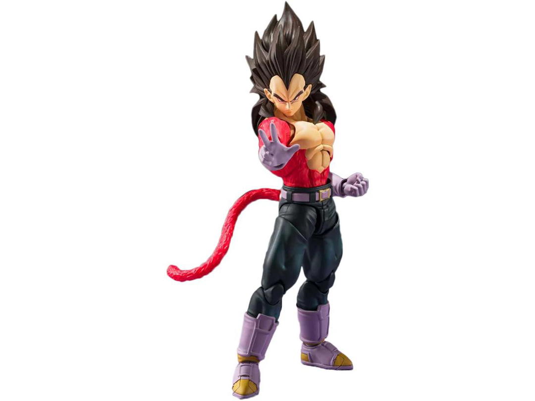 Bandai Bandai Japan Dragon Ball GT S.H. Figuarts Super Saiyan 4 Vegeta Battle Clothes Action Figure