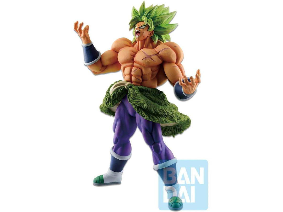 Bandai Bandai Japan Dragon Ball Ichiban Full Power Super Saiyan Broly Vs Omnibus Z Collectible PVC Figure