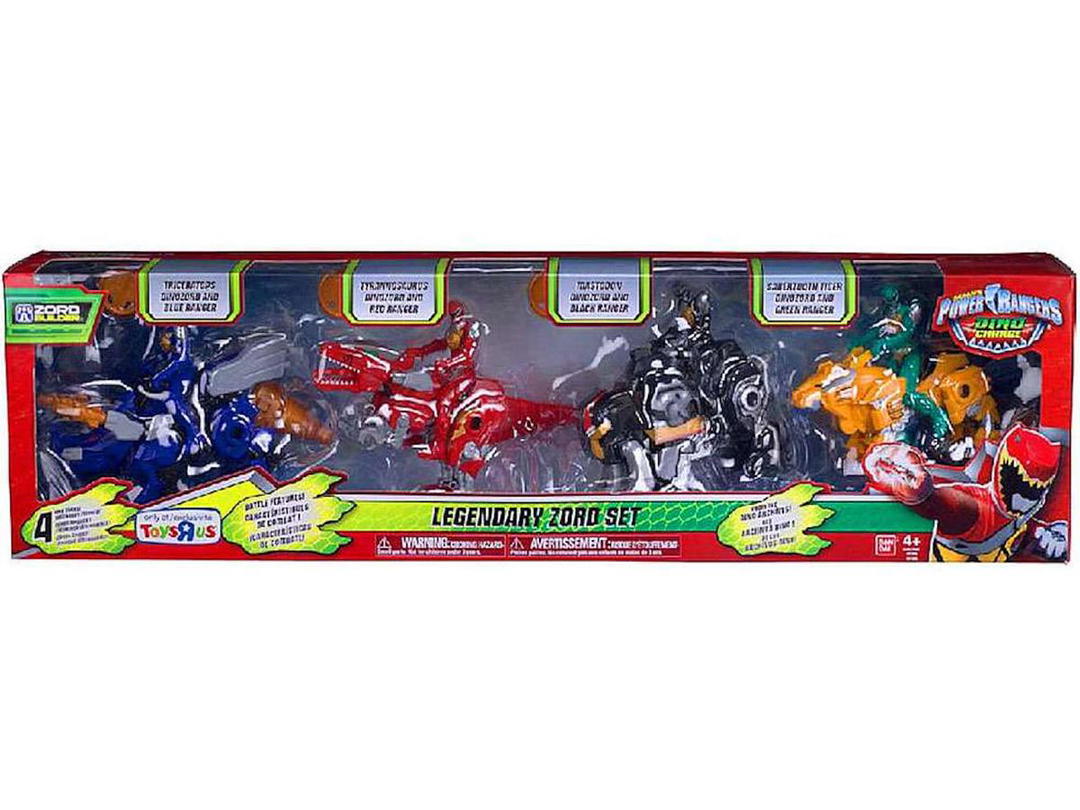 Bandai Bandai America Power Rangers Dino Charge Legendary Zord Set Toys 'R Us Exclusive Action Figure 4-Pack