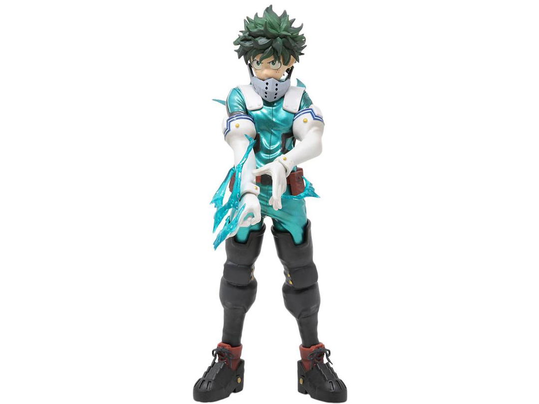 Bandai Bandai Ichibansho My Hero Acadamia Izuku Midoriya I'm Ready! Action Figure Teal