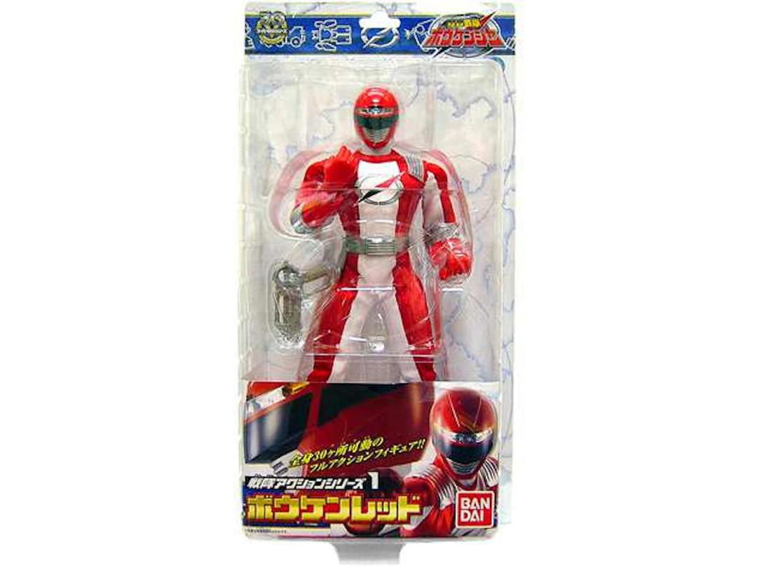 Bandai Bandai America Power Rangers Operation Overdrive Red Ranger Japanese Action Figure