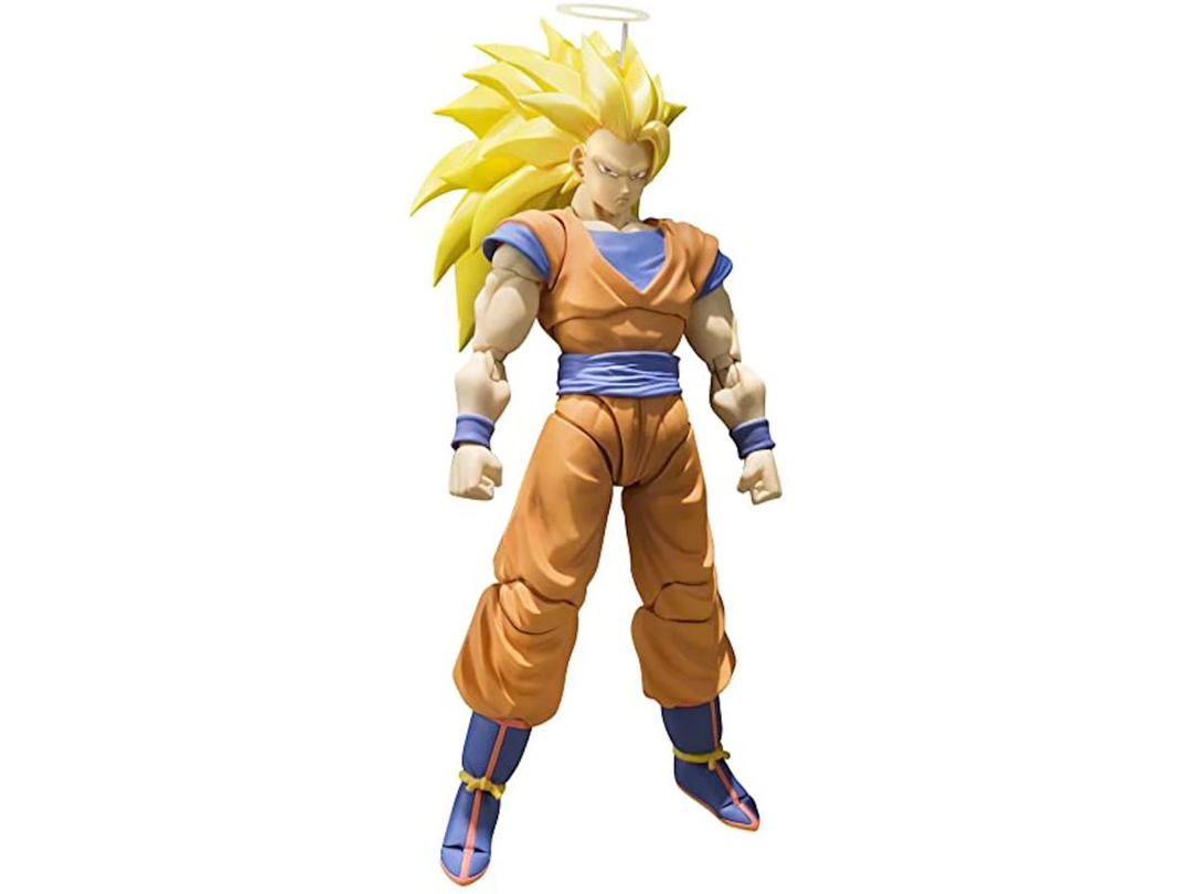 Bandai Bandai S.H.Figuarts Dragon Ball Z Super Saiyan 3 Son Goku Figure Orange