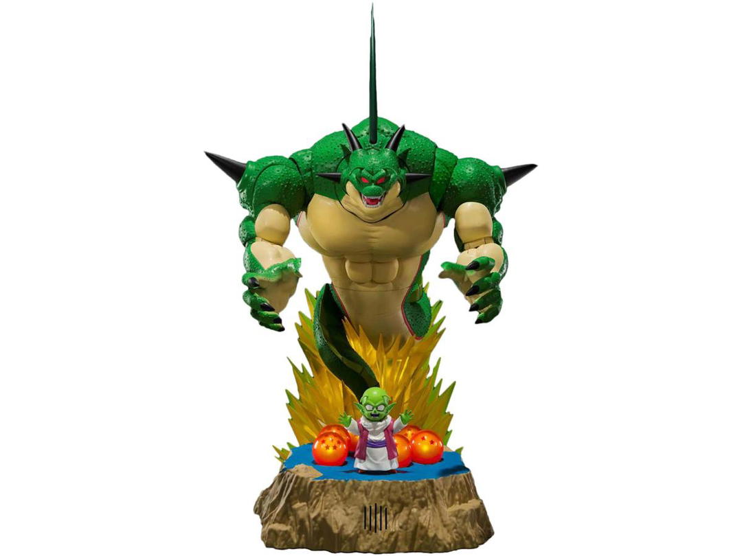 Bandai Bandai Japan Dragon Ball GT S.H. Figuarts Porunga & Dende Luminous Dragon Ball Set Come Forth, Genuine Shenron!! Action Figure