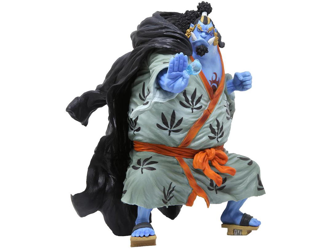 Bandai Bandai Figuarts Zero One Piece Knight of the Sea Jinbe Action Figure Blue