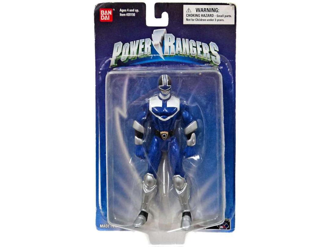 Bandai Bandai America Power Rangers Power Ranger Heroes Series 13 Time Force Blue Ranger Action Figure