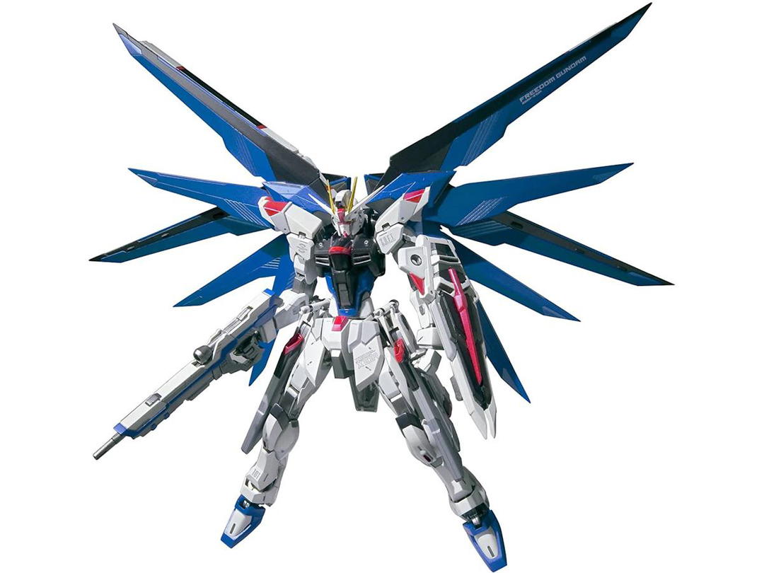 Bandai Bandai Metal Build Mobile Suit Gundam Seed Freedom Gundam Concept 2 Action Figure White