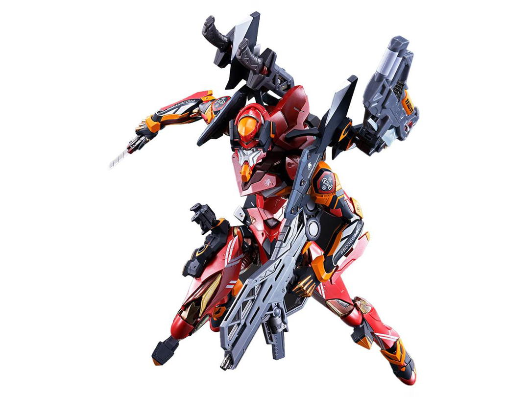 Bandai Bandai Metal Build Evangelion EVA-02 Production Model Action Figure Red