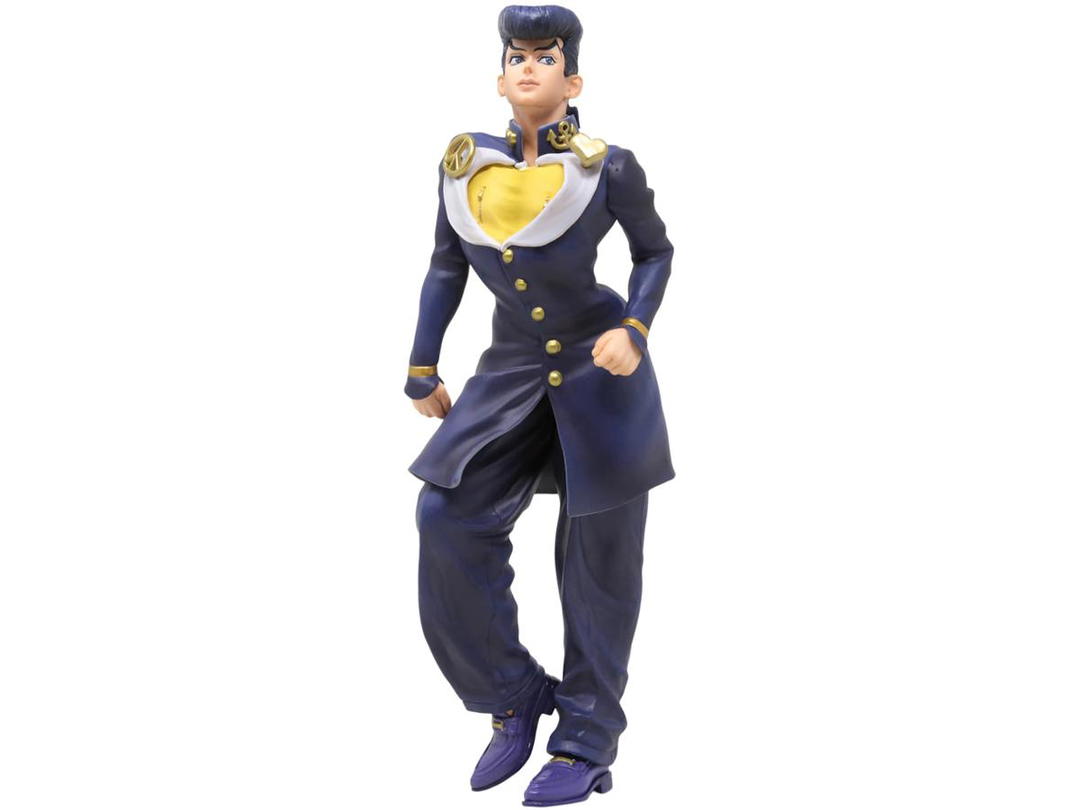 Bandai Bandai Ichibansho JoJo's Bizarre Adventure Anime Josuke Higashikata Jojo's Assemble Action Figure Navy
