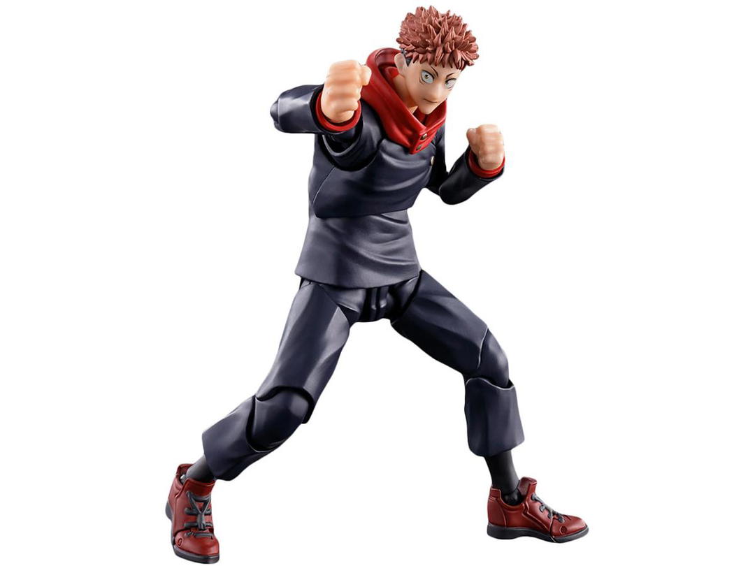 Bandai Bandai S.H.Figuarts Jujutsu Kaisen Yuji Itadori Action Figure Navy