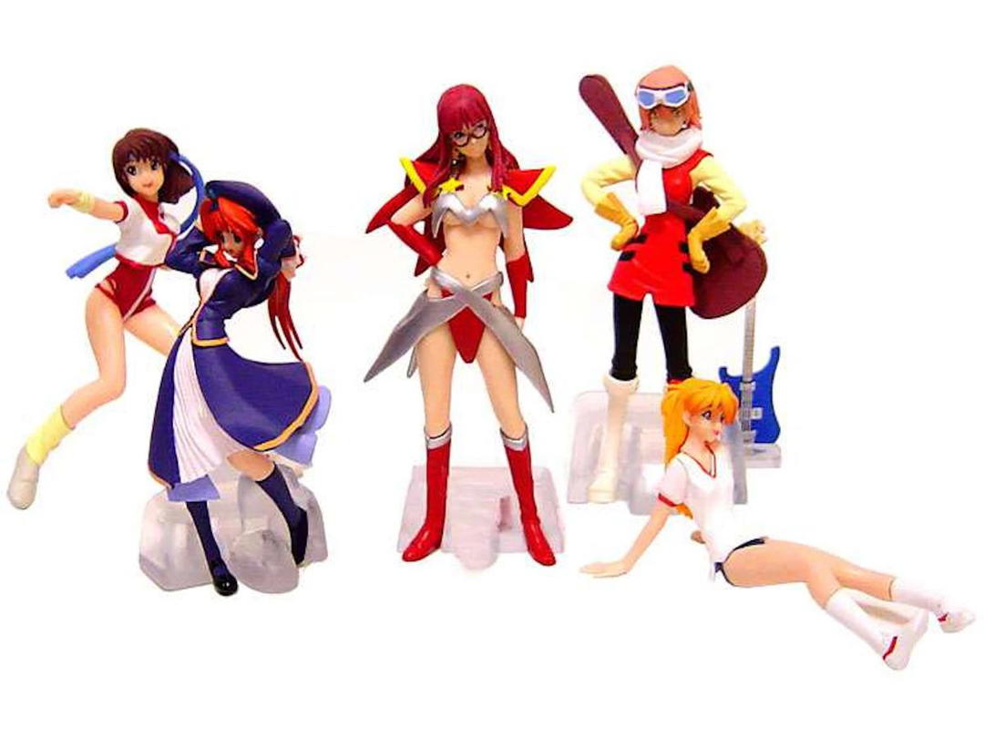 Bandai Bandai America Gainax Micro PVC Collection Part 2 PVC Figure (Set of 5)