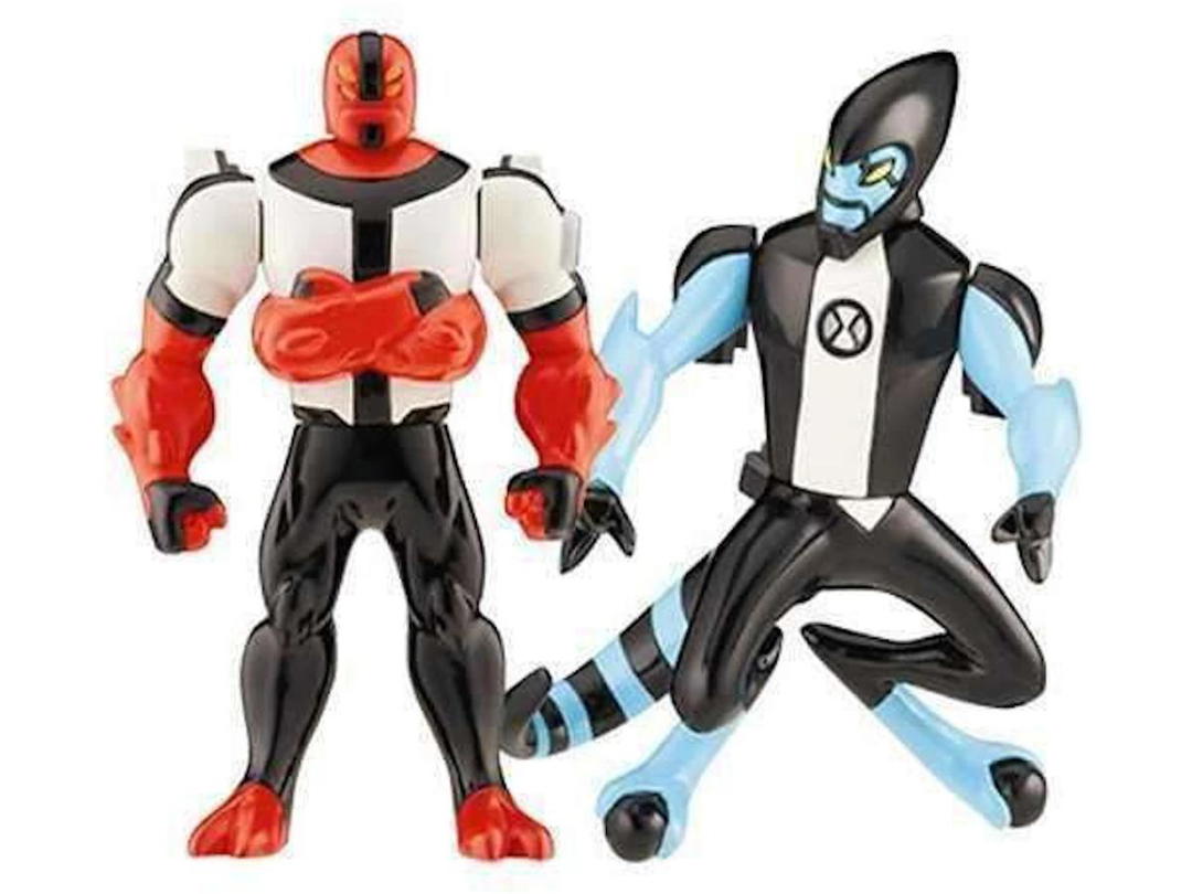 Bandai Bandai America Ben 10 Alien Creation Chamber Four Arms & XLR8 Mini Figure 2-Pack