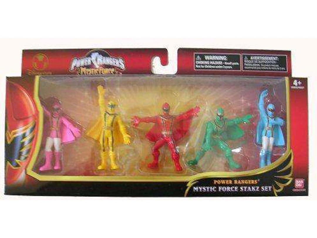 Bandai Bandai America Power Rangers Power Rangers Mystic Force Stakz PVC Figure Set
