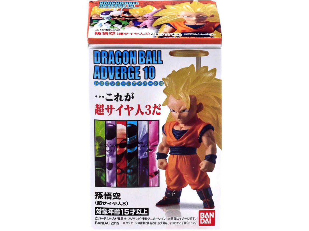 Bandai Bandai Japan Dragon Ball Z Adverge Volume 10 SS3 Goku Mini Figure
