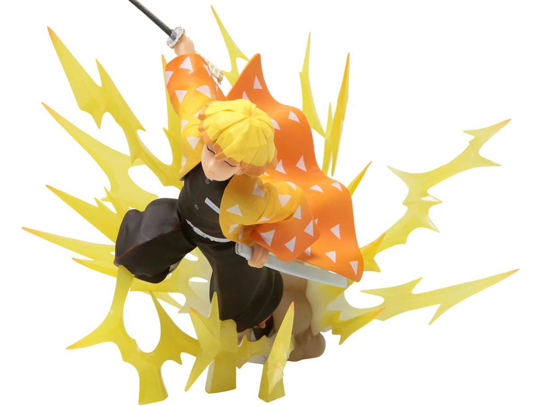 Bandai Bandai Figuarts Zero Demon Slayer Agatsuma Zenitsu Thunder Breathing Figure Action Figure Yellow